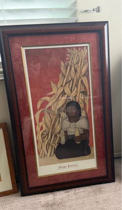 Diego Rivera framed Lithograph