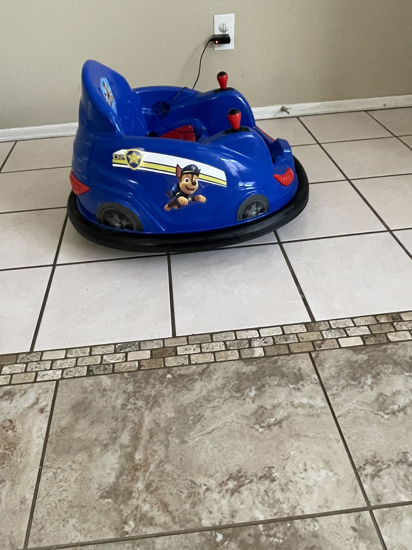 Paw Patrol Bumper Car For Toddlers