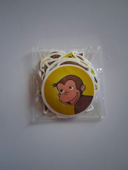 Curious George 30 Piece Stickers