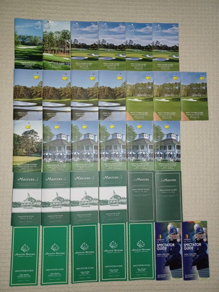 Masters Spectators Guide