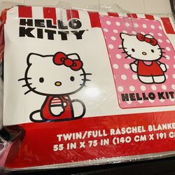 New Hello Kitty Blanket 