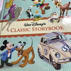 Disney Classic Storybook Hardcover Book