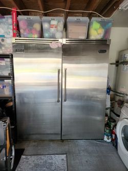 matching vinking fridge and freezer