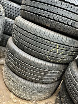 Vendo un set de llantas usadas 225/55r19 Toyo en buenas condiciones
