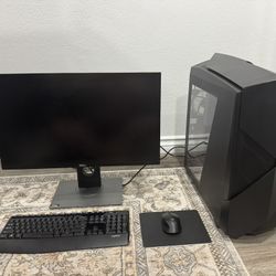 Gaming PC With Monitor