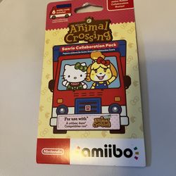 Sanrio Amiibo Pack For Nintendo Switch ACNH