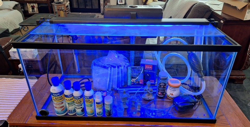 40 Gallon Fish Tank and Startup Kit