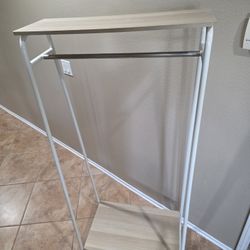 Clothing Rack With shelf 