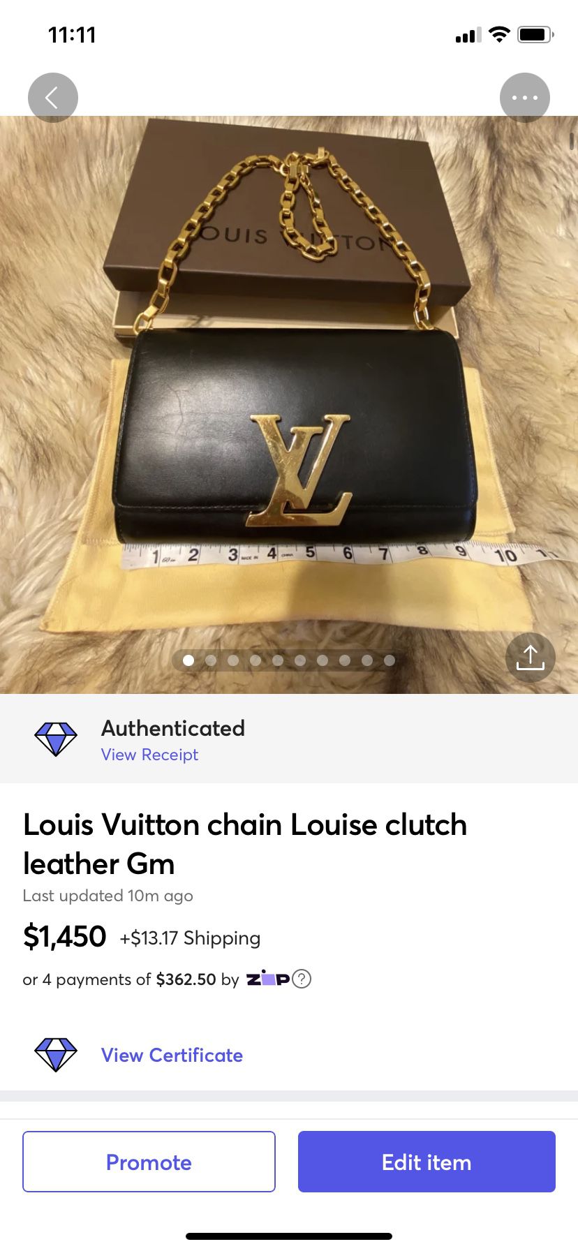 Vintage Louis Vuitton Montaigne Clutch for Sale in Phoenix, AZ - OfferUp