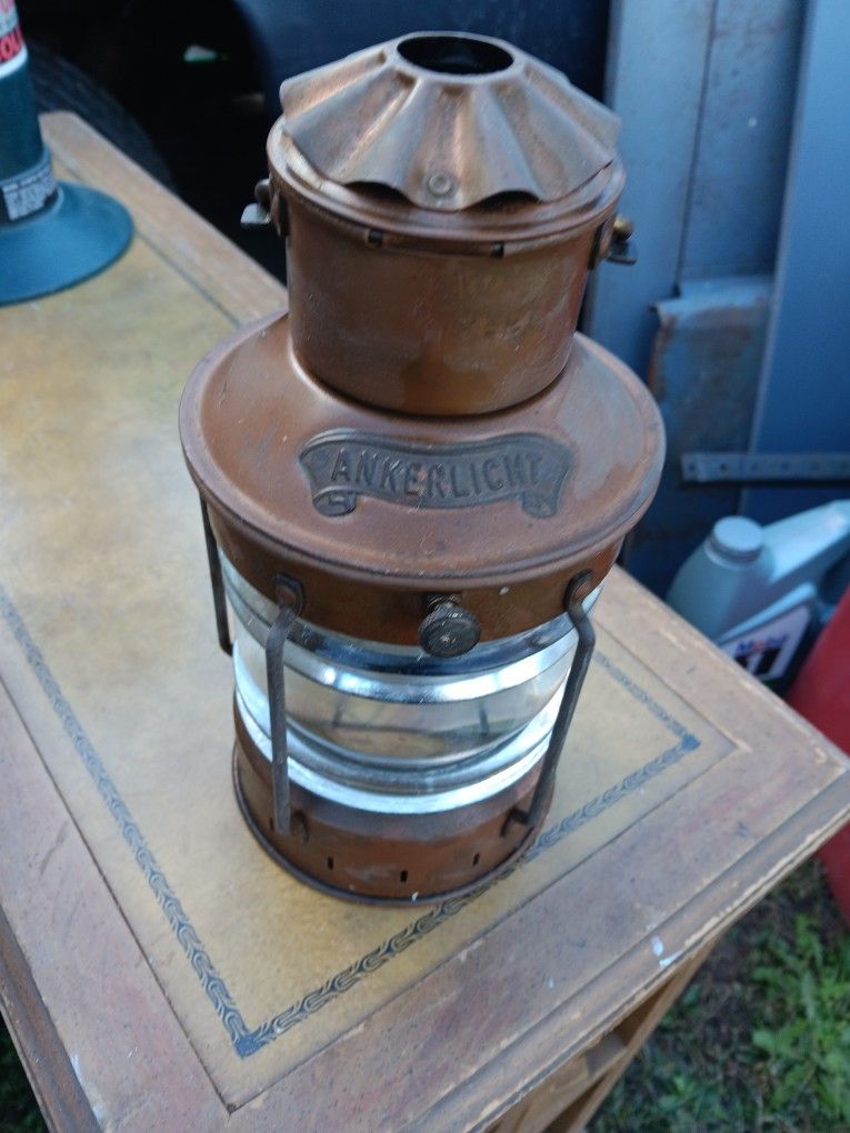 Vintage Ankerlicht Candle Lantern