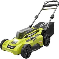 RYOBI CORDLESS PUSH LAWN MOWER