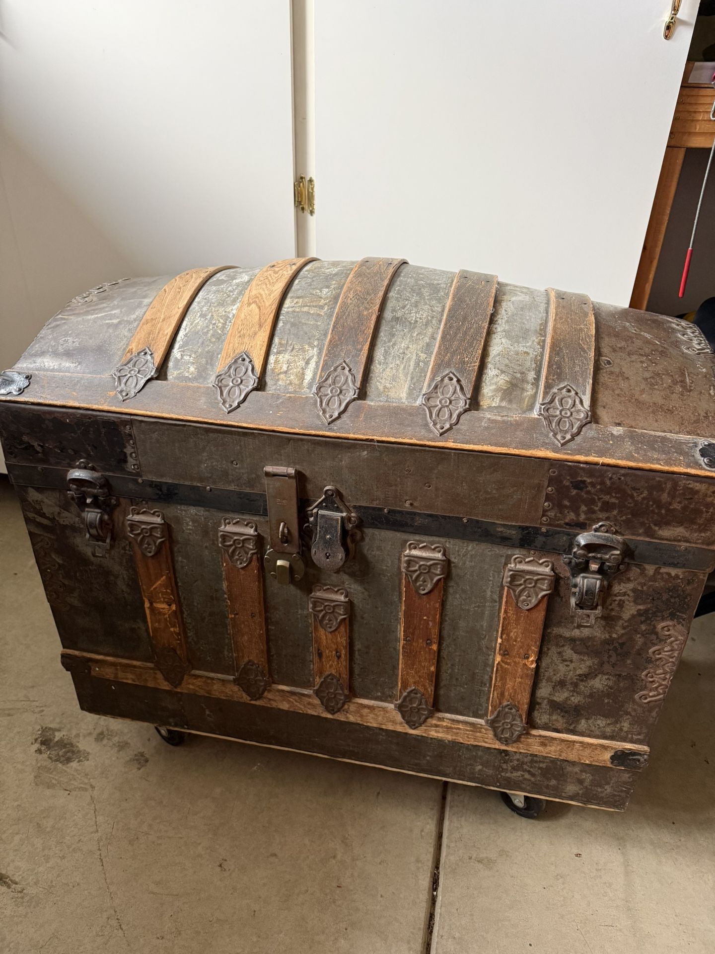 Antique Steamer Trunk