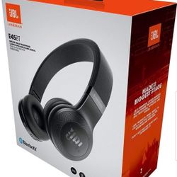 E45BT Wireless Over-Ear Hands Free Headset Black