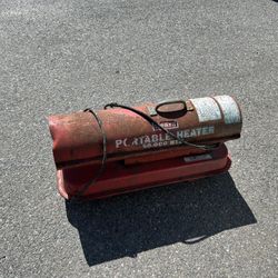 Sears 50,000 BTU Bullet Heater