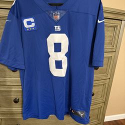 New York Giants, Daniel Jones jerseys size, extra large and large