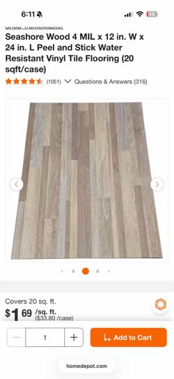 Peel & Stick Flooring