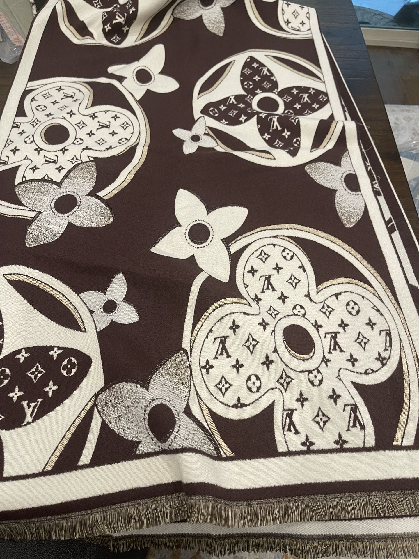 Cashmere shawl wrap