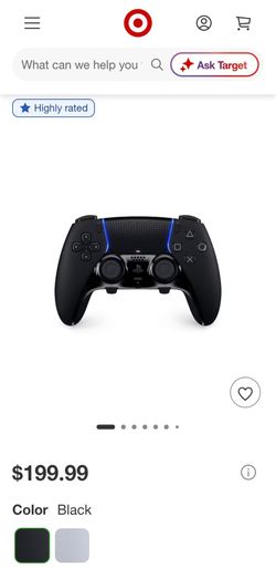 PlayStation 5 DualSense Edge Wireless Controller – Black