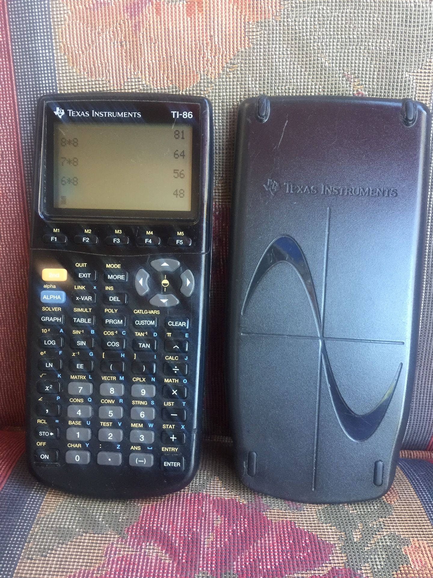 TI - 86 GRAPHING CALCULATOR