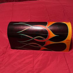 Custom painted mailbox