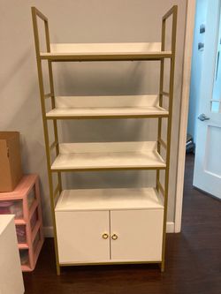 Shelf with Bottom Storage