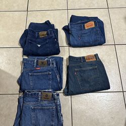 Mens Pants 38x30 38x32 40x30  all for $25