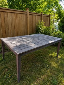 Ethan Allen *Teak* Outdoor Patio Dining Table