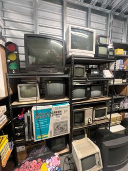 Bunch of CRTs for sale Vintage CRT Tube TV CRT MONITOR