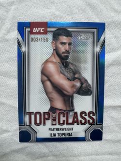 Ilia Topuria Lowered Numbered 3/150