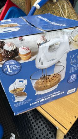 Hamilton beach power deluxe 6 speed stand mixer