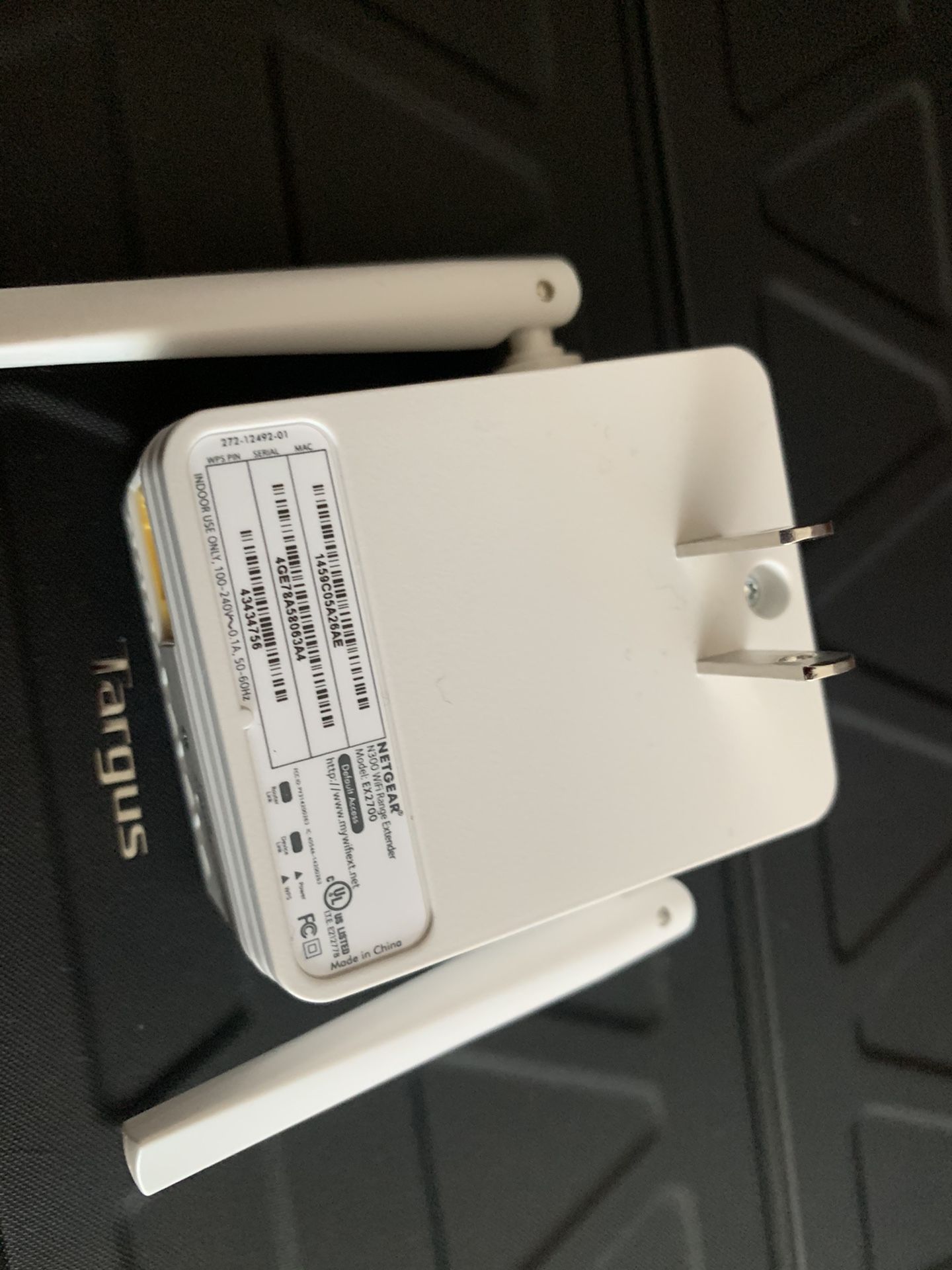 NetGear WiFi router signal extender