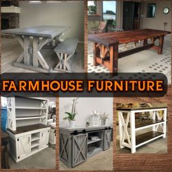 Real Wood Farmhouse Furniture