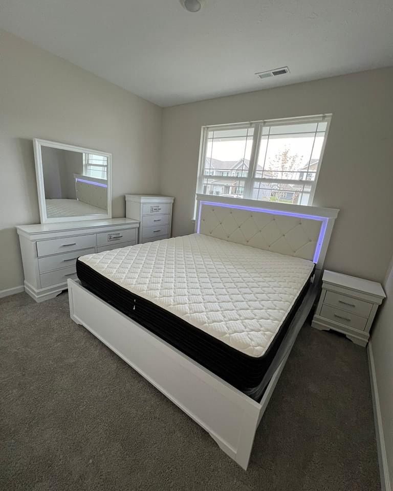 Complete Bedroom Set In Stock For Fast Delivery