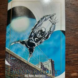 x1 1992 Skybox  Marvel Masterpieces Moon Night Card Used