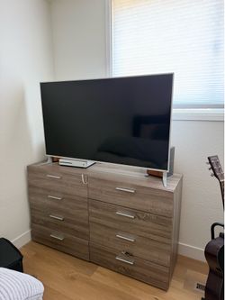 Tv and dresser