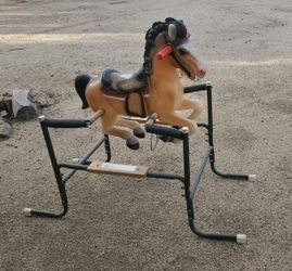 Vintage Bouncy Horse