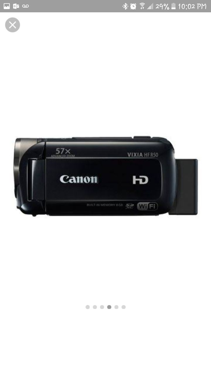 Canon Vixia Wifi HD camcorder