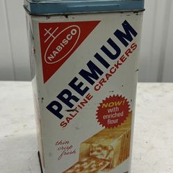 Vintage Saltine Cracker Tin 