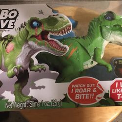 Robo Alive T-Rex Includes Sound/ Slime Brand New 