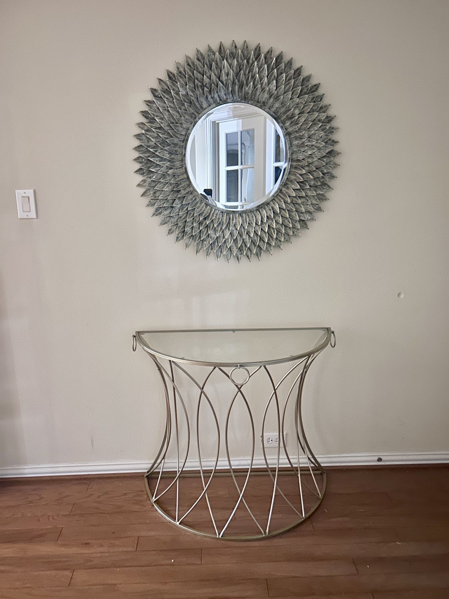 Entry Table and Mirror