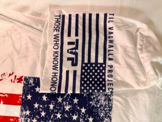 Til Valhalla Project American Flag T-Shirt – Size 2XL