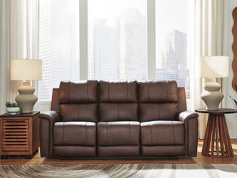Bleckley Espresso PWR REC Sofa with ADJ Headrest