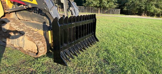 Extreme duty 72 inch Root Rake