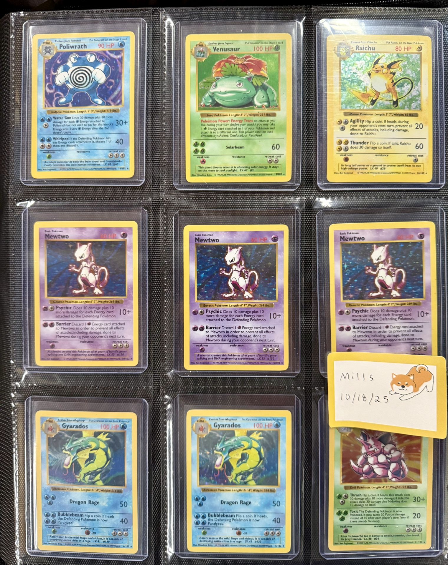 Vintage Pokemon Binder