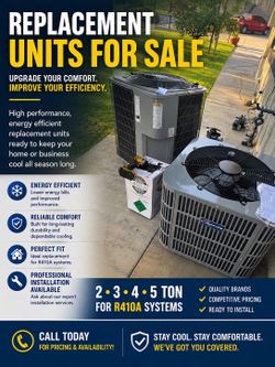 ❄️ A/C REPLACEMENT UNITS FOR SALE ❄️