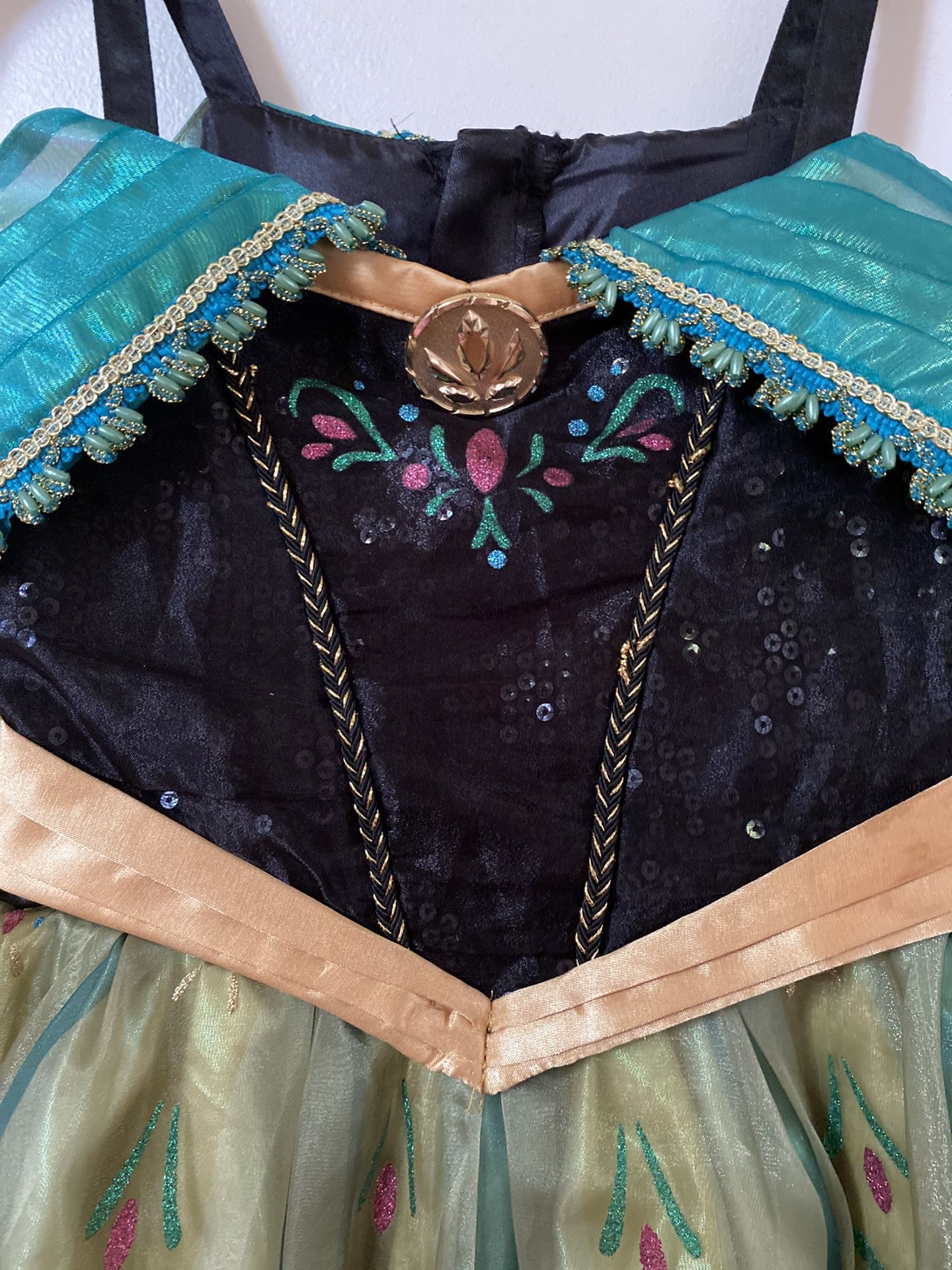 DISNEY Anna Dress (Deluxe) Size 5/6