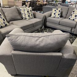 3pc Sofa Set Financing Available 