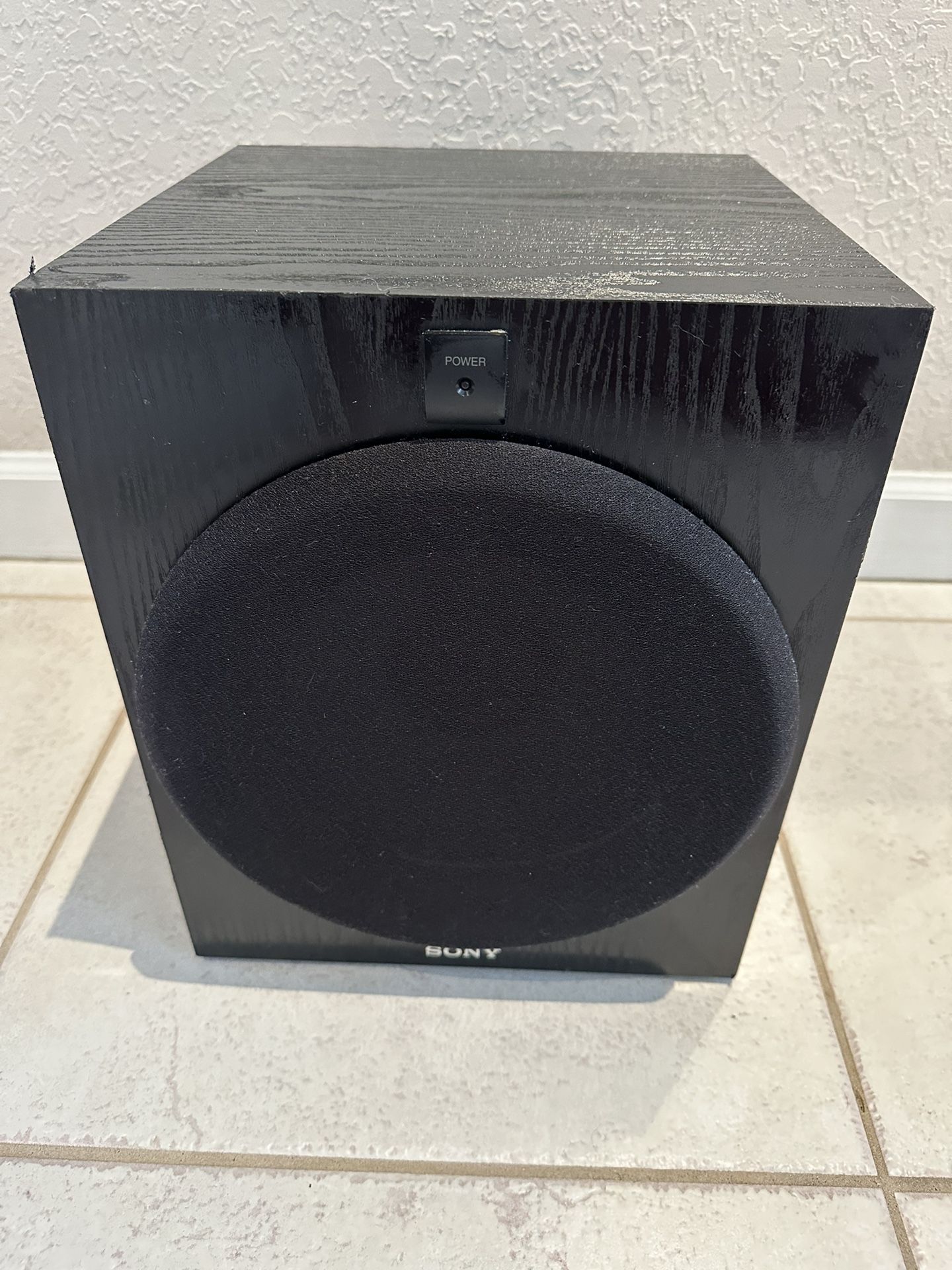 Sony SA W2500 Powered Subwoofer 10” driver