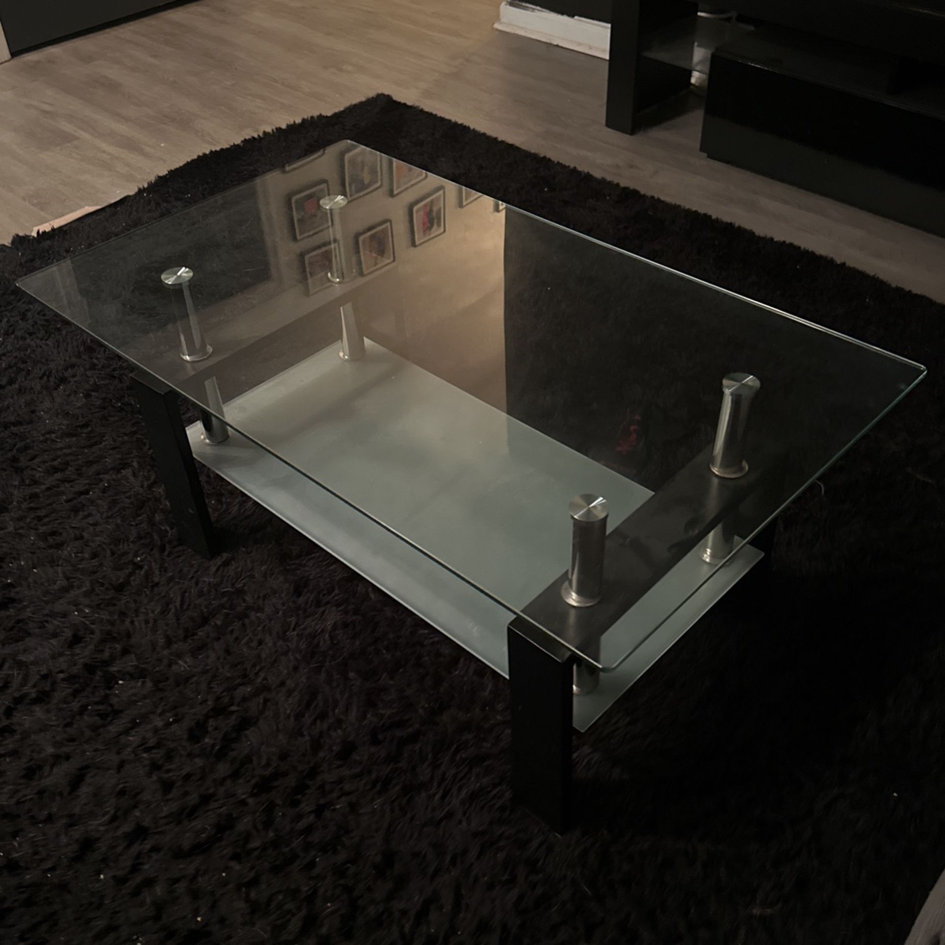 Glass Coffee Table 