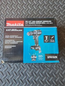Makita 1/2 18v hammer drill brushless